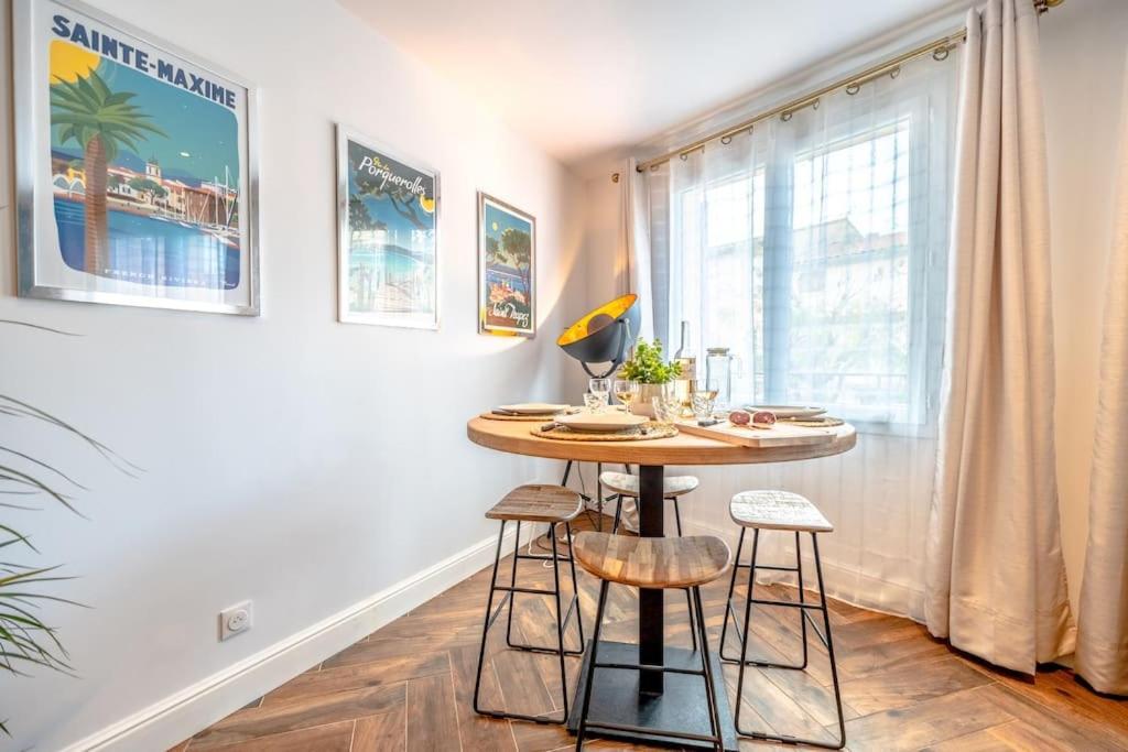Superbe Appartement Neuf, Climatise Centre Village Le Plan-de-la-Tour Eksteriør billede